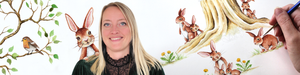 Mette Laustsen for Evrlily. plakat af Stamtræ og familietræ