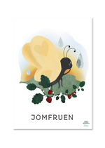 Indlæs billede til gallerivisning Plakat med Stjernetegnet Jomfruen. Personlig stjernetegnsplakat til børn og børneværelset
