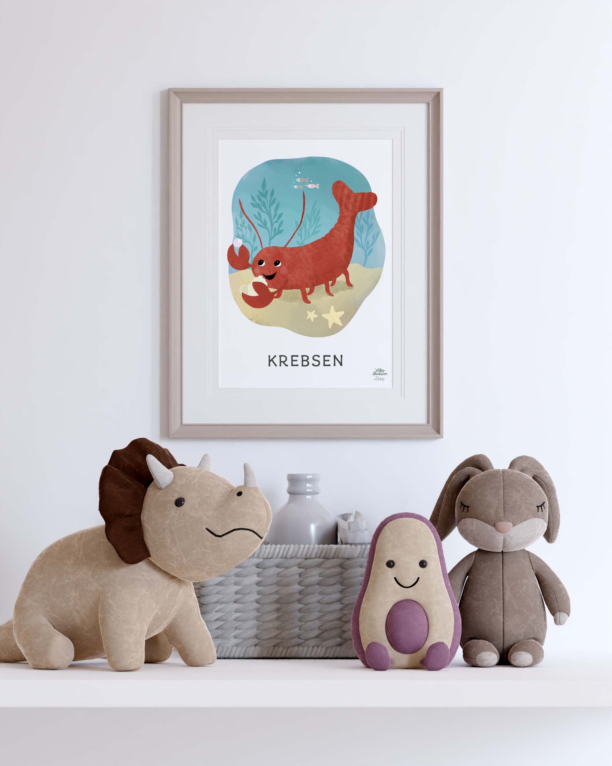 Stjernetegn til børn - Krebsen
