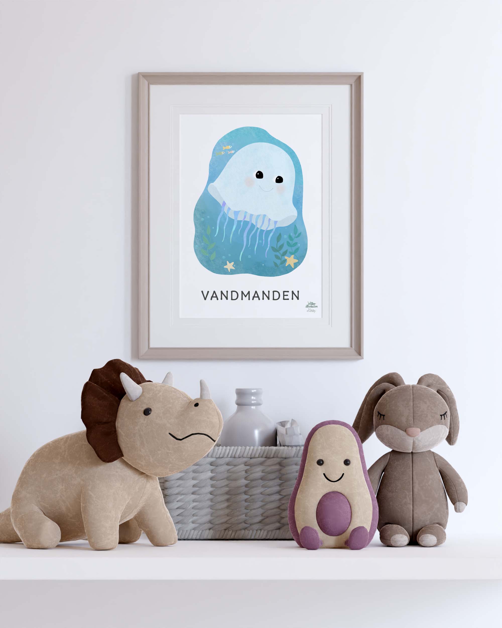 Stjernetegn til børn - Vandmanden
